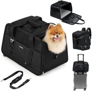 TSA Airline Approved Cat Carrier-2 in 1 Soft-Sided Pet Carrier Backpack